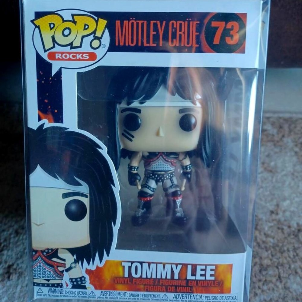 Motley Crue Tommy Lee Pop Rocks 73 Funko Pop NEW VAULTED/RETIRED